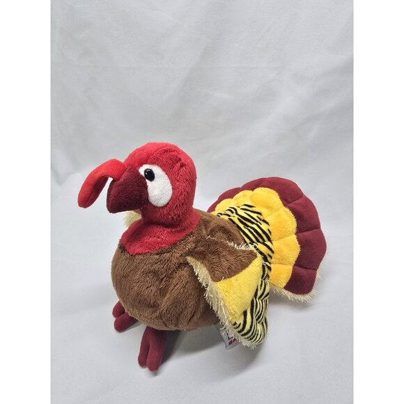 Ganz Webkinz Gobbler Turkey HM426 Plush Stuffed Animal Toy Soft No Code - Picture 1 of 7